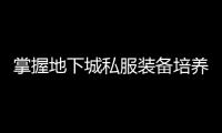 掌握地下城私服装备培养的秘密